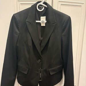 Express Women's Classic Black Suit Blazer Jacket